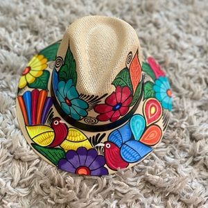 Beautiful decorated hat